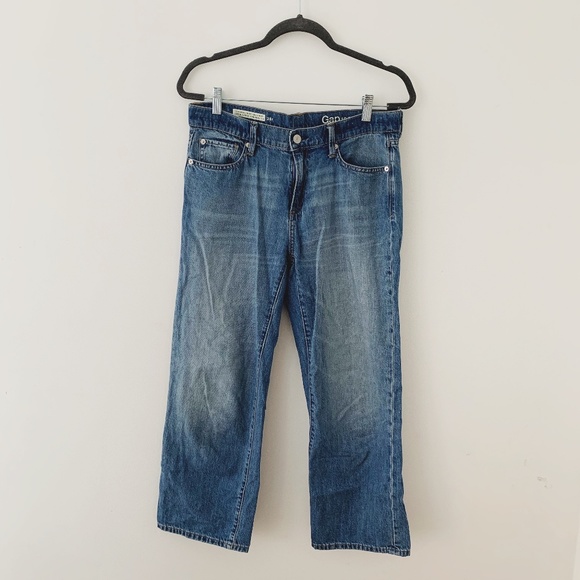 Gap Original Wide Leg Crop Jeans - Picture 1 of 3